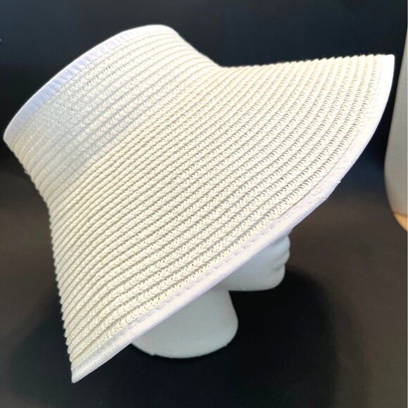 Sun Visor Pool Hat Cap Packable Foldable Madd Hatter Beach Summer Travel NWT - Picture 1 of 10